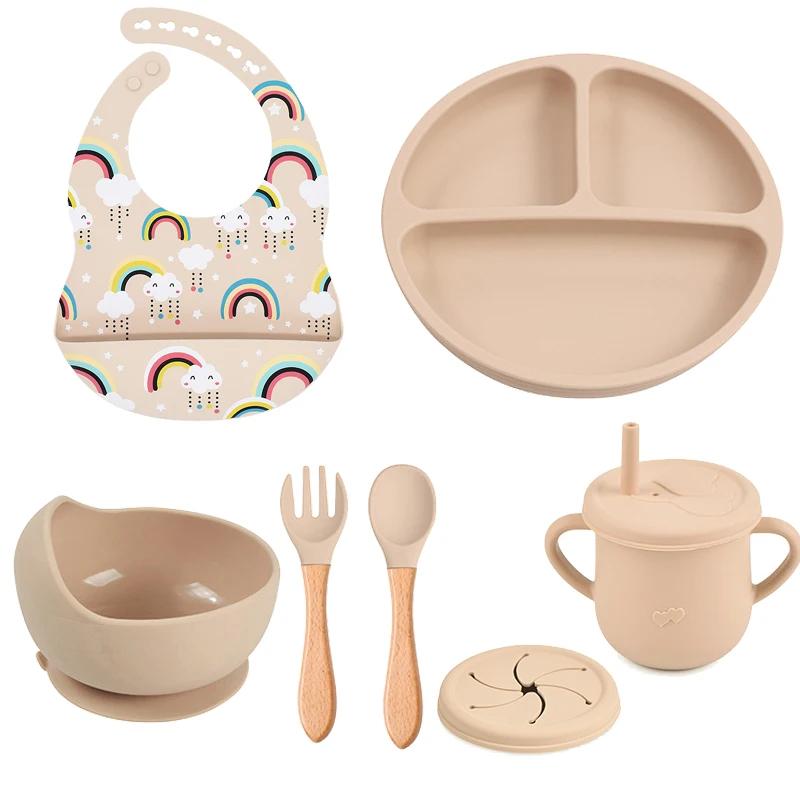 SET DE VAJILLA INFANTIL SILICONA