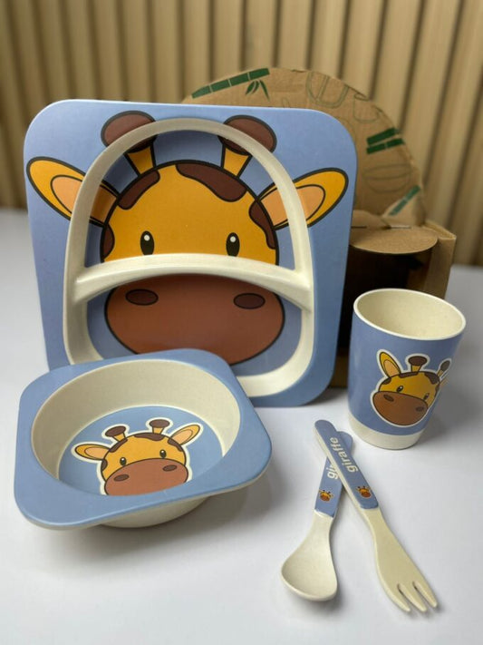 VAJILLA PARA BEBES BAMBU