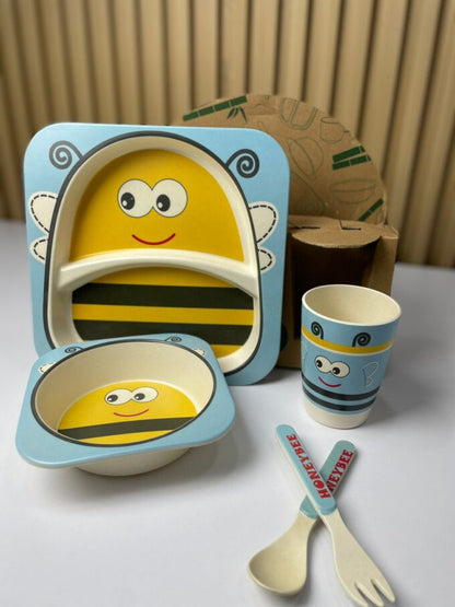 VAJILLA PARA BEBES BAMBU