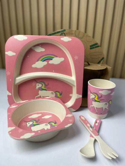 VAJILLA PARA BEBES BAMBU