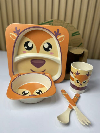 VAJILLA PARA BEBES BAMBU