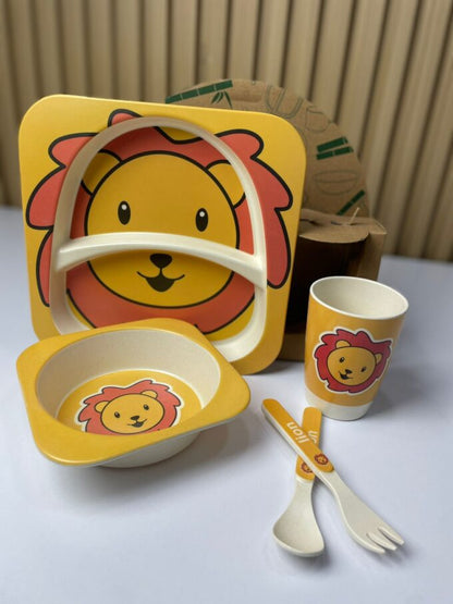 VAJILLA PARA BEBES BAMBU