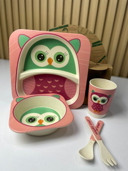 VAJILLA PARA BEBES BAMBU