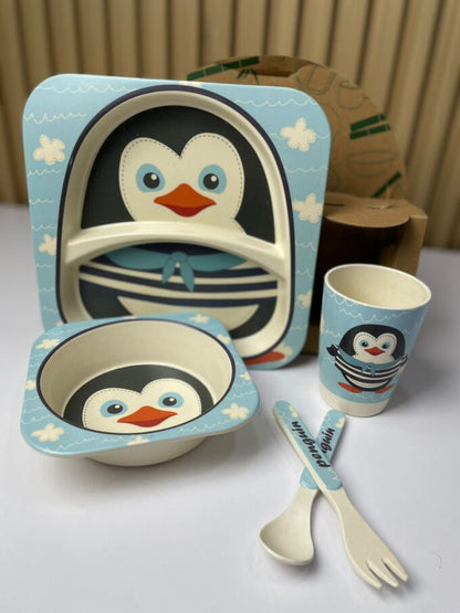 VAJILLA PARA BEBES BAMBU